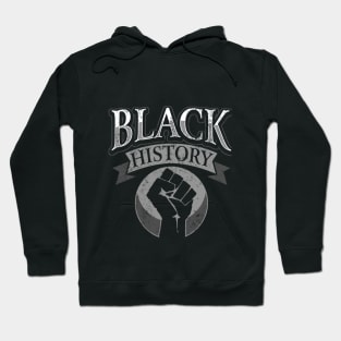 Black History Power Black Pride Design Hoodie
